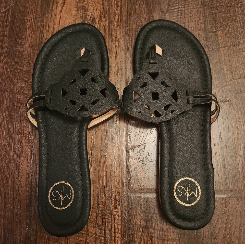 MKS black Sandals size 9